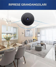 Carica l'immagine nel visualizzatore di Gallery, Generico Mini Telecamera A9 WiFi 1080P, App Ftycampro, Visione Notturna IR, Rilevamento Movimento, Registrazione su Micr