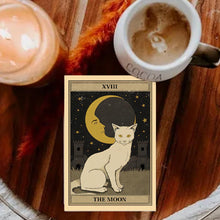 Carica l'immagine nel visualizzatore di Gallery, tarocchi per principianti,tarocchi carte - Cats Rule The Earth,（10.6 * 6.2cm）