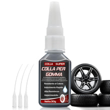 Carica l'immagine nel visualizzatore di Gallery, Colla di Gomma Extra Forte 30g, Adesivo Impermeabile ad Alta Resistenza per Pneumatici, Scarpe, Stivali, Cinture e Ripar