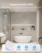 Carica l'immagine nel visualizzatore di Gallery, Gr4tec Faretti LED da Incasso per Cartongesso IP65, 10x 5W Faretti LED Soffitto Incasso Cartongesso Bianco Naturale 4000