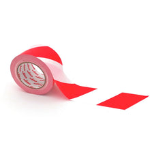 Carica l'immagine nel visualizzatore di Gallery, Alevar Nastro Segnaletico Bianco e Rosso mm 70x200 mt, Nastro in PVC per Delimitazioni Aree non Adesivo, Confezione 1 Pe