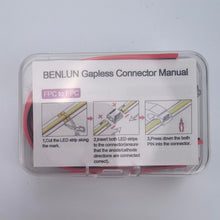 Carica l'immagine nel visualizzatore di Gallery, BENLUN Connettore Striscia LED 2 pin 8mm