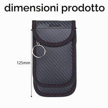 Carica l'immagine nel visualizzatore di Gallery, Confezione da 2 custodia protettiva per keyless, per bloccare il segnale delle chiavi dell'auto,tasche per chiave auto, 