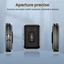 Carica l'immagine nel visualizzatore di Gallery, iVoler 3 Pezzi Clear Cover con Pellicola Protettiva per Samsung Galaxy Fit 3, Copertura Completa Custodia Anti-Graffio U