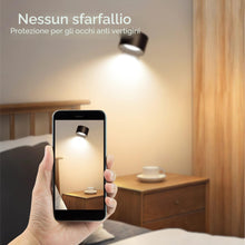 Carica l'immagine nel visualizzatore di Gallery, Applique da Parete Interno,2 Pezzi,Lampada da Parete a LED,Controllo Touch 3 Modalità di Colore,3 Livelli di Luminosità,