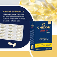 Carica l'immagine nel visualizzatore di Gallery, Omega 3 IFOS 5 Stelle 90 cps - Olio di Pesce Omega 3 1000mg - Ricco di EPA e DHA - Senza Retrogusto, Facile da Digerire,