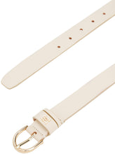 Carica l'immagine nel visualizzatore di Gallery, Tommy Hilfiger Donna Cintura Essential Effortless 2,5 cm Cintura in Pelle, Avorio (Ivory Petal), 95 cm