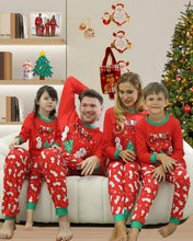 Carica l'immagine nel visualizzatore di Gallery, Kouric Pigiama Natale Famiglia, Pigiami Natalizi per Tutta la Famiglia, Pigiama Natalizio Famiglia Pigiami Natale, Girocollo Due Pezzi Natale Pajamas Set per Donna Uomo Bambino Bambina