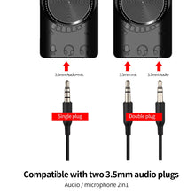 Carica l'immagine nel visualizzatore di Gallery, Virtual 7.1 Canale USB Scheda Audio Esterno Adattatore Spina per PC Laptop PS5