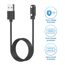 Carica l'immagine nel visualizzatore di Gallery, Amzpas Caricatore Smartwatch Universale, Cavo USB di Ricarica Magnetico a 2 Pin per Smartwatch, Spaziatura Contatti Cari