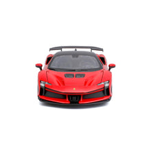 Carica l'immagine nel visualizzatore di Gallery, BBURAGO - Ferrari SF90 XX Stradale, Auto Diecast in Scala 1:24, Replica Dettagliata della Supercar, Porte e Bagagliaio A