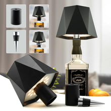 Carica l'immagine nel visualizzatore di Gallery, Lampada per Bottiglia Attacco Led Ricaricabile, Lampada per Collo di Bottiglia Batteria USB Senza Fili, luce per bottigl