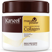 Carica l'immagine nel visualizzatore di Gallery, Karseell MACA CARE SYSTEM Maschera Capelli Professionale Collagene Olio di Argan Cocco Avocado Cheratina Karité Idratazi
