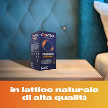 Carica l'immagine nel visualizzatore di Gallery, Control Finissimo Original Preservativi Super Sottili 0.05 mm - 24 Profilattici