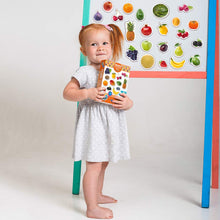 Carica l'immagine nel visualizzatore di Gallery, Magneti da frigorifero per bambini – 25 grandi Frutti e Bacche