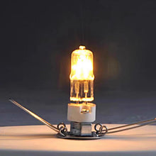 Carica l'immagine nel visualizzatore di Gallery, Lampadine alogene G5.3, lampadina 220 V 100 W Lampadina a capsula trasparente a 2 pin, lampadine dimmerabili a luce bian