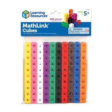 Carica l'immagine nel visualizzatore di Gallery, Learning Resources Cubi MathLink 100 Pezzi per Matematica e Conteggio 5+