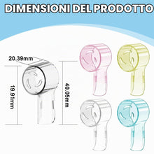 Carica l'immagine nel visualizzatore di Gallery, 4 Pezzi Coprire la Testina dello Spazzolino Elettrico Compatibile con Oral b &amp; iO BUniversale Copri Testine, Custodia Sp