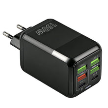 Carica l'immagine nel visualizzatore di Gallery, Caricatore USB C 150W 6 Porte caricabatterie rapido, 2 USB C 4 USB A