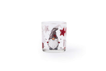 Carica l&#39;immagine nel visualizzatore di Gallery, Excelsa Gnomo Set 3 Bicchieri Natalizi, Vetro, 250 ml