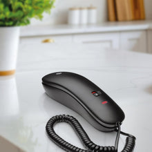Carica l'immagine nel visualizzatore di Gallery, Motorola Voice - Telefono con filo CT50, Design semplice e compatto con funzione radiale, Disattivazione microfono, Mont
