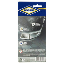 Carica l'immagine nel visualizzatore di Gallery, Bostik Fast Fix2 Liquid Metal Colle Bicomponenti Super Forte e Rapida, Pronta all'Uso, Per Metalli, 10g, Grigio