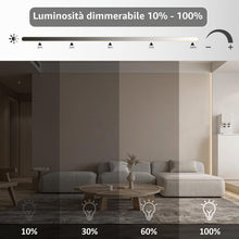 Carica l'immagine nel visualizzatore di Gallery, Plafoniera LED Soffitto, 3000K-6000K Dimmerabile con Telecomando, 24W 2800LM Plafoniere LED, IP54 Plafoniera Bagno Soffi