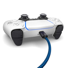 Carica l'immagine nel visualizzatore di Gallery, Compatibile con il controller PS5, cavo di ricarica da USB C a C, cavo da 3 m compatibile con Sony Playstation 5, Micros