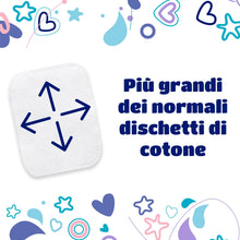 Carica l'immagine nel visualizzatore di Gallery, Kindii Pure Quadrotti neonato grandi, 100% cotone, 60 pezzi