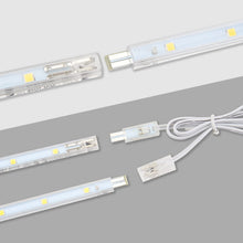 Carica l'immagine nel visualizzatore di Gallery, Luce LED sotto il mobile con interruttore 5W 400lm 4000k Striscia luminosa per cucina Lampada da vetrina Illuminazione p