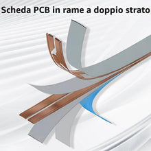 Carica l'immagine nel visualizzatore di Gallery, WS2812b Led Strip RGB IC, 5m 300Led IP30 Scheda PCB in rame a doppio strato indirizzabile individualmente striscia led, 