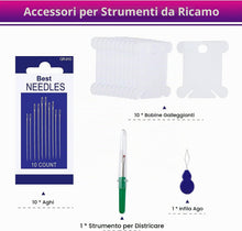Carica l'immagine nel visualizzatore di Gallery, Romon 100 Colori Fili da Ricamo, Fili da Ricamo con Accessori per Amicizia Braccialetti Mestieri, Fili Punto Croce per Maglieria Punto Croce, 8m (100 Colori)