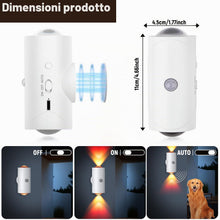 Carica l'immagine nel visualizzatore di Gallery, 2 pezzi Lampada da parete intelligent, Applique da Parete LED Ricaricabili, Sensore di Movimento per Luci e Batteria Dim