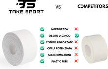 Carica l'immagine nel visualizzatore di Gallery, TS TAKE SPORT - Tape sportivo, Nastro fasciature, Nastro Sportivo, Sport Tape, Tape dita crossfit, Nastro bendaggi sport