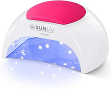 Carica l'immagine nel visualizzatore di Gallery, SUNUV Lampada Unghie UV LED Professionale per Gel e Semipermanente,Sensore Di Avvio Automatico,4 Timer 10s /30s/60s/90s