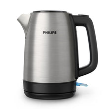 Carica l'immagine nel visualizzatore di Gallery, Philips Bollitore Elettrico - 1,7 L, Coperchio a Molla, Spia Luminosa, in Acciaio Inox, Base Girevole (HD9350/90)