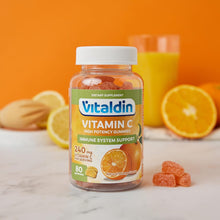 Carica l'immagine nel visualizzatore di Gallery, VITALDIN Gommose Vitamina C 240mg Bambini e Adulti - 80uds