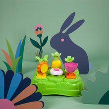 Carica l'immagine nel visualizzatore di Gallery, Clementoni - Banchetto in Plastica con 6 Elementi da Inserire, Baby Garden, Gioco per Bambini per lo Sviluppo di Coordinazione e Manualità, Regalo Bambini 0-36 Mesi, 17277