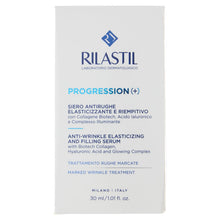 Carica l'immagine nel visualizzatore di Gallery, Rilastil Progression(+) Siero Antirughe Elasticizzante e Riempitivo, Trattamento Rughe Marcate, Antiaging, Rimpolpante p