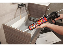 Carica l'immagine nel visualizzatore di Gallery, Bostik Poly Max Original Express Colla di Montaggio e Sigillante Universale Super Rapido e Super Forte, colore Nero, Car