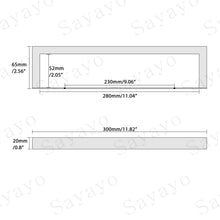 Carica l'immagine nel visualizzatore di Gallery, SAYAYO Portasciugamani Bagno Nero Porta Asciugamano Autoadesivo 30CM