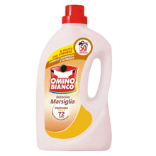 Carica l'immagine nel visualizzatore di Gallery, Omino Bianco Detersivo Lavatrice Liquido, 50 Lavaggi, 2000 ml