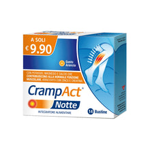 Carica l'immagine nel visualizzatore di Gallery, Crampact Notte, Integratore Alimentare, 14 Bustine