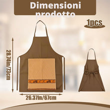 Carica l'immagine nel visualizzatore di Gallery, 1 Pezzi Cucina uomo, Grembiule personalizzato, Grembiule cucina, Regali divertenti, grembiule cucina personalizzato, B