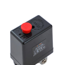Carica l'immagine nel visualizzatore di Gallery, ORAZIO Interruttore di Controllo della Pressione del Compressore d'Aria G1/4" 220V 16A 3 Porte Monofase per Valvola di C