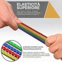 Carica l'immagine nel visualizzatore di Gallery, HAYATEC set da 12 Espansore con gancio Tenditore in gomma con gancio Elastico tenditore bagagli Corda tenditrice Cinghie