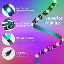 Carica l'immagine nel visualizzatore di Gallery, Striscia LED 7 Metri, Led Striscia con 44 Tasti Telecomando/Bluetooth APP, Sincronizzazione Musicale, Ideali per Interni