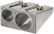 Carica l'immagine nel visualizzatore di Gallery, Herlitz Temperamatite Doppio, Alluminio -Per Matite Rotonde, Disegno Tecnico, Prodotto in Germania