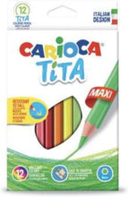 Carica l'immagine nel visualizzatore di Gallery, CARIOCA TITA PASTELLO MAXI 12pz 42789
