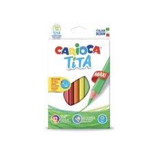 Carica l'immagine nel visualizzatore di Gallery, CARIOCA TITA PASTELLO MAXI 12pz 42789